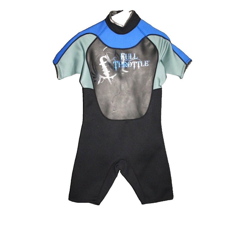 Full Throttle Shorty Wetsuit Adult Men Women Neoprene Size Small S NEW NWT